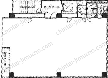 第二高輪偕成ビルの間取図