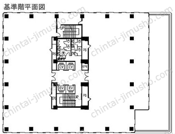 横浜東芝ビルの間取図