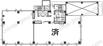 ワイズビルディングの間取図