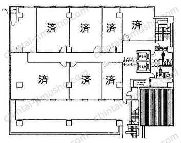 日総第5ビルの間取図
