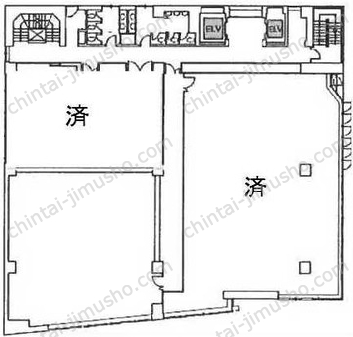 川浅ビルの間取図