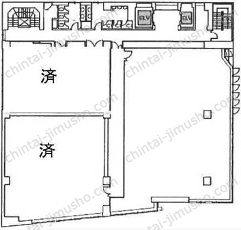 川浅ビルの間取図