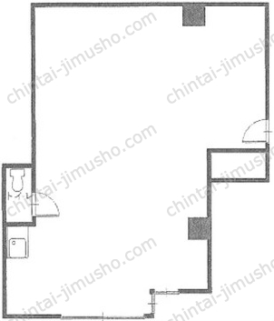 コスモス御苑ビル／カテリーナネオハイツの間取図