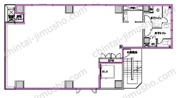 KIビル5Fの間取図