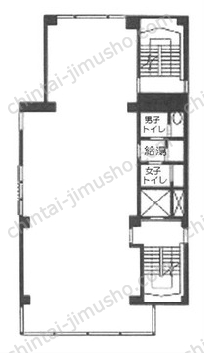 イセツネビルの間取図