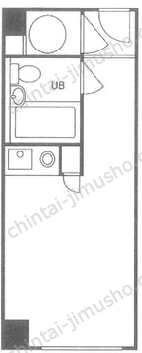 ステュディオ虎ノ門の間取図