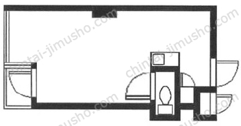 セントラル東銀座の間取図