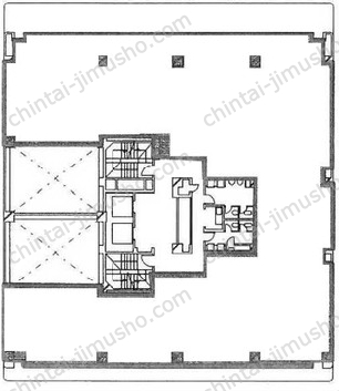 大樹生命横浜桜木町ビルの間取図