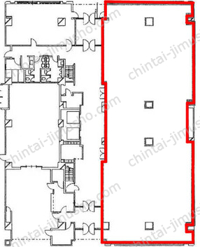 大樹生命横浜桜木町ビルの間取図