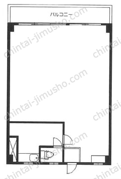 原宿グリーンハイツ4階の間取図