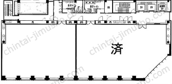 ヒューリック両国ビルの間取図
