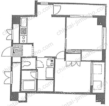ミツワマンションの間取図
