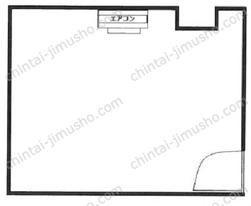 静山ビル5階の間取図