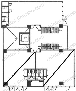 TOKYU REIT 下北沢スクエア3階の間取図