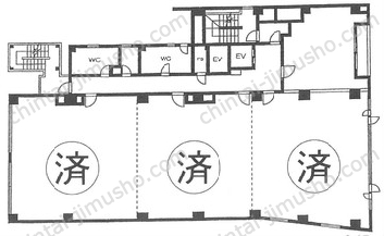 落合ビル／シティレジデンスの間取図