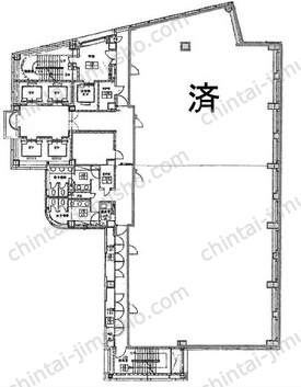 芝2丁目ビルの間取図