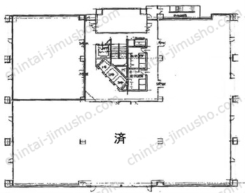 三田日東ダイビルの間取図