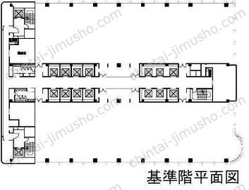 クイーンズタワーBの間取図