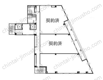 大佳板橋ビルの間取図