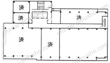 A-PLACE馬車道の間取図