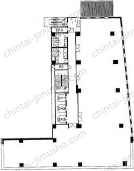 JMFビル渋谷039階の間取図