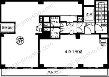 ヴェラハイツ御徒町の間取図