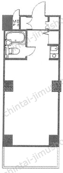 藤和ハイタウン新宿の間取図