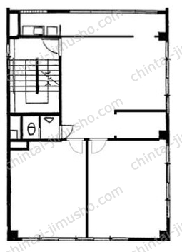 第2カイハツビル2Fの間取図