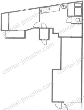 MTビル1階の間取図