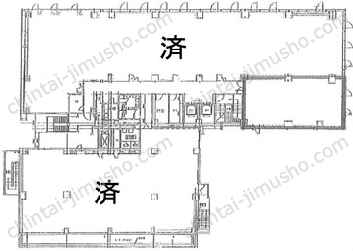 新宿タツミビルの間取図