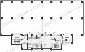 JSプログレビル2階の間取図