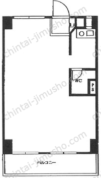 シャトレ代官山の間取図
