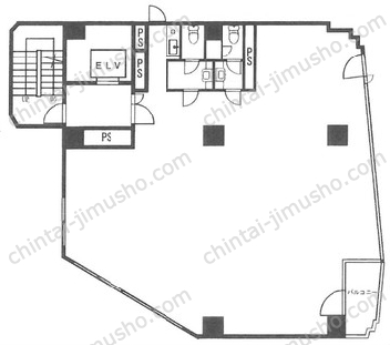 フレックス三軒茶屋の間取図