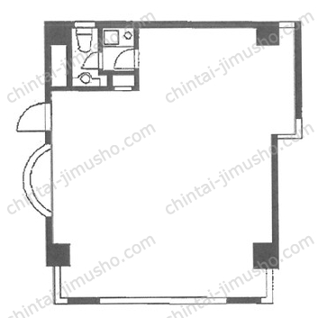 赤坂TKビルの間取図