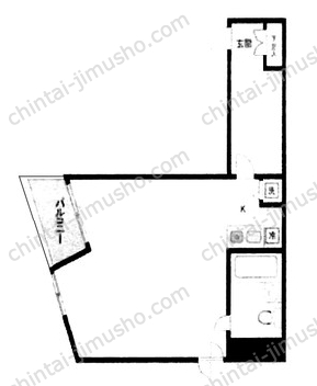 日興パレス池袋の間取図
