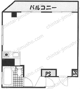 新宿ダイカンプラザシティⅠの間取図