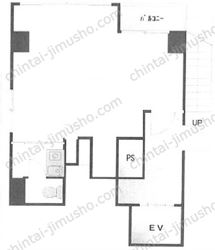 クリスタル亀戸2階の間取図