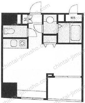 VORT銀座residenceの間取図