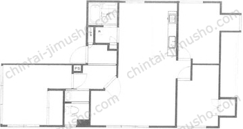 シルバービル7階の間取図