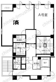 新橋第一ビルの間取図
