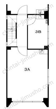 第2大谷ビル3Fの間取図