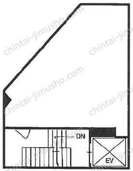 相馬屋ビル6階の間取図