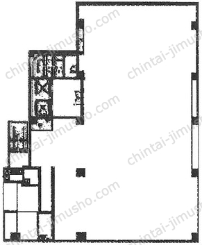 FORECAST茅場町／FORECAST茅場町ANNEX3階の間取図