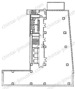 JMFビル渋谷036階の間取図