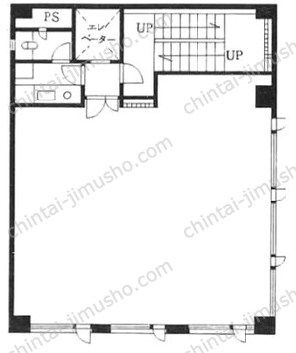 紅萌ビル2Fの間取図