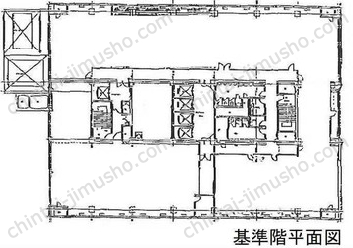 JRE芝二丁目大門ビルB1階の間取図