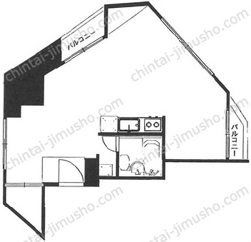 フォルム新宿の間取図