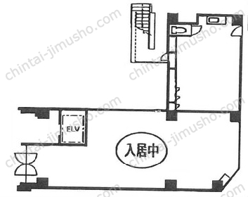 ベルウッド永代1階の間取図