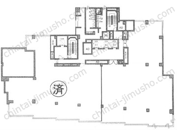 芝大門センタービルの間取図