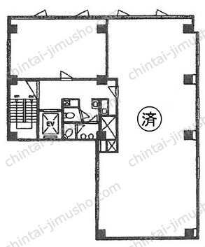ハヤカワ多町ビルの間取図